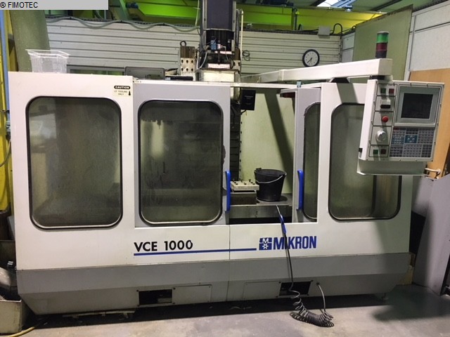 used Machines available immediately Machining Center - Vertical MIKRON - HAAS VCE 1000   VF 3