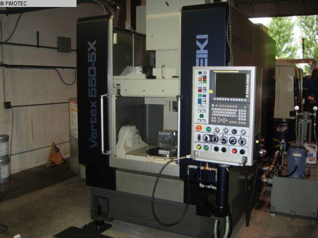 used Machines available immediately Machining Center - Vertical MITSUI SEIKI VERTEX 550  5 axis