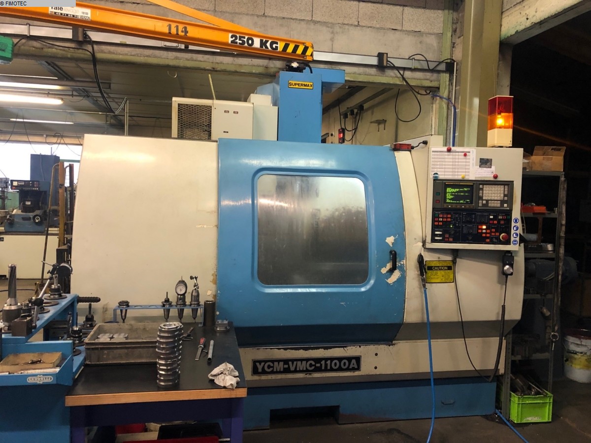used Machines available immediately Machining Center - Vertical ycm SUPERMAX wmc 1100 a