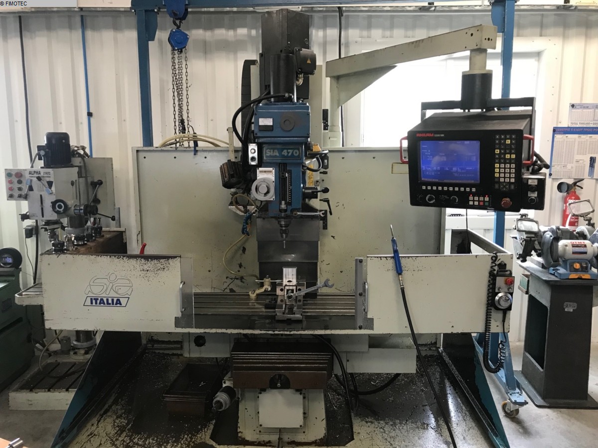 used Machines available immediately Tool Room Milling Machine - Universal SIA 470