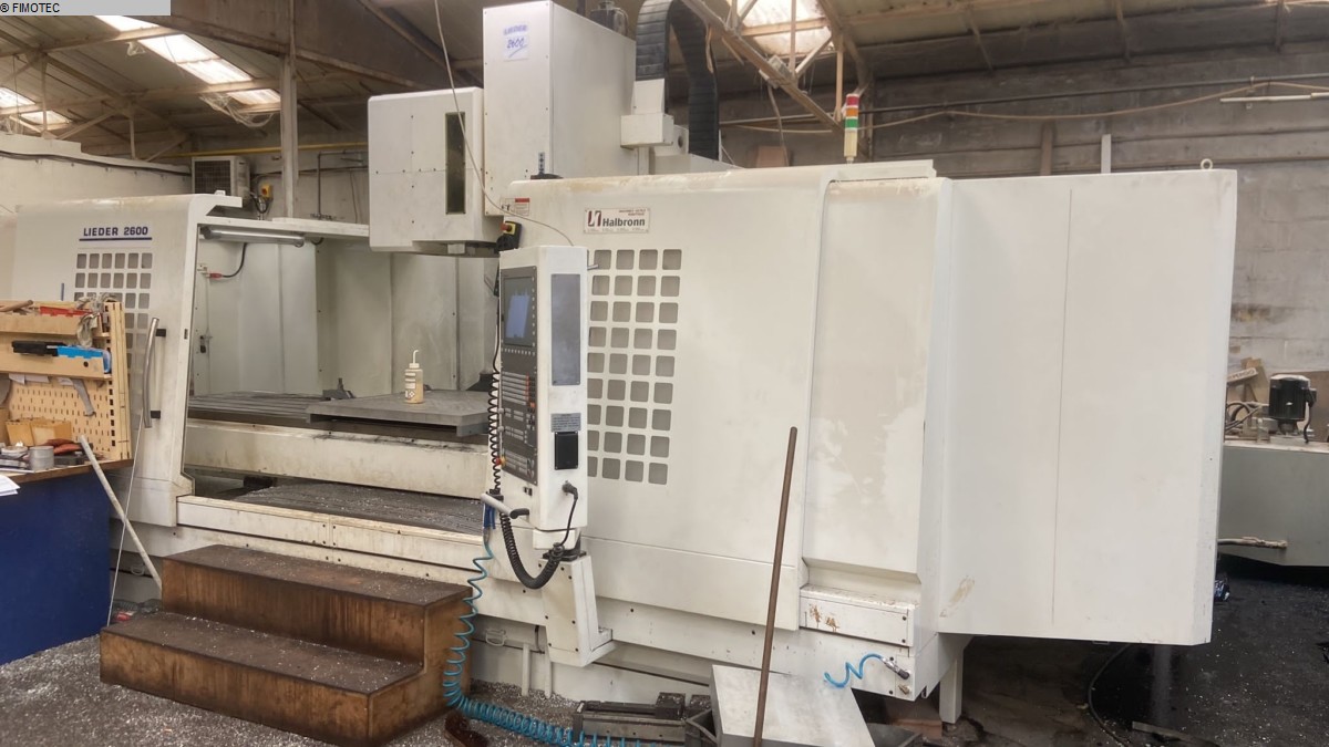 used Machines available immediately milling machining centers - vertical DAH LIH LIEDER  LIEDER MCV 2600