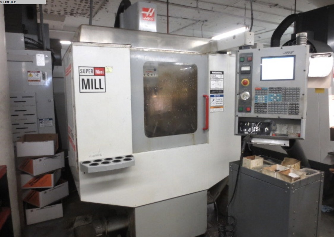 used Machines available immediately milling machining centers - vertical HAAS SUPER Mini Mill