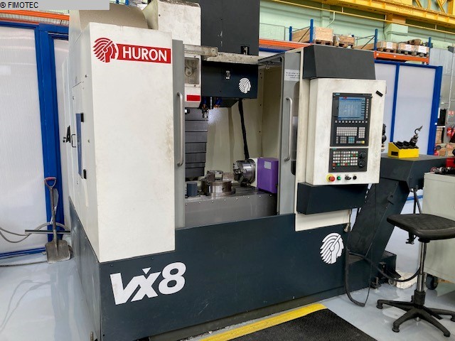 used Machines available immediately milling machining centers - vertical HURON VX 8