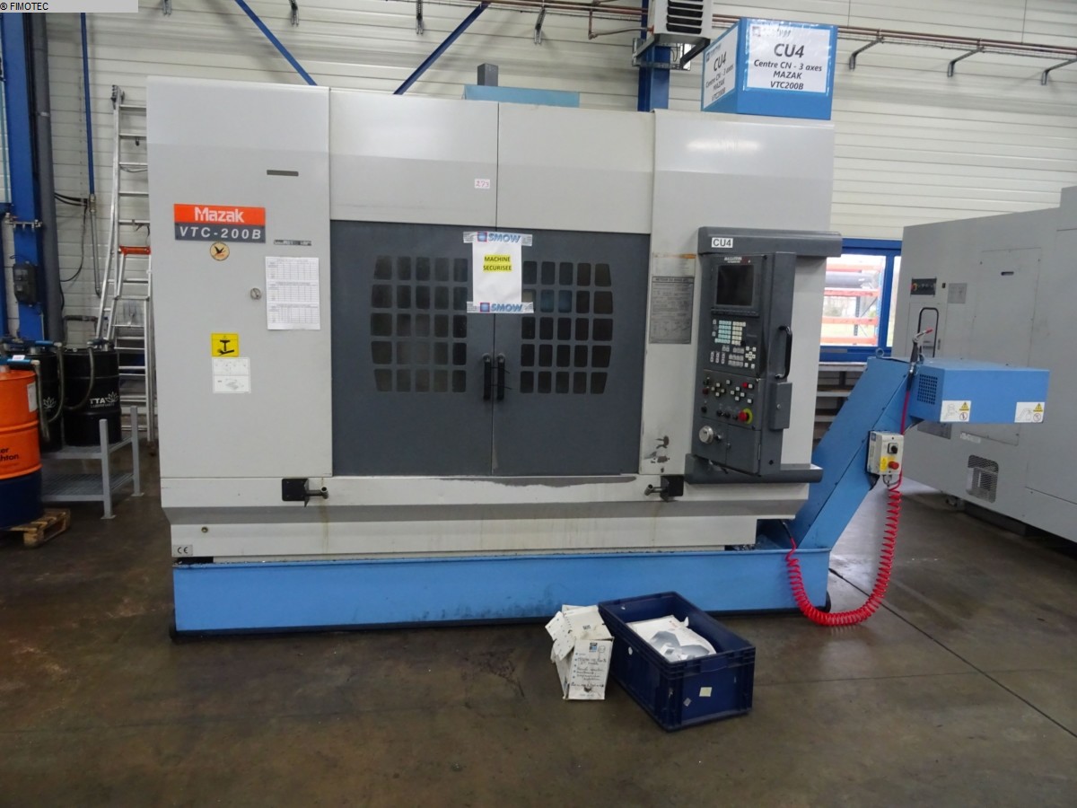 used Boring mills / Machining Centers / Drilling machines Machining Center - Vertical MAZAK - CNC VTC 200 b