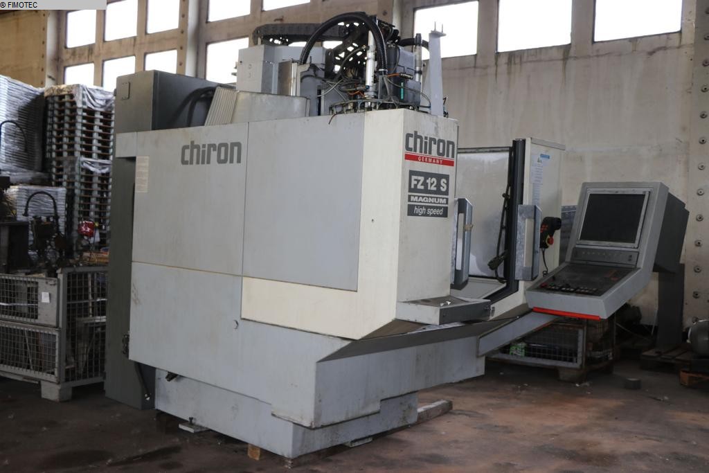 gebrauchte Maschinen sofort verfügbar Bearbeitungszentrum - Vertikal CHIRON  FZ 12 S MAGNUM