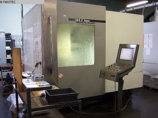 gebrauchte Maschinen sofort verfügbar Bearbeitungszentrum - Vertikal DMG DECKEL-MAHO DMC 64 V linear