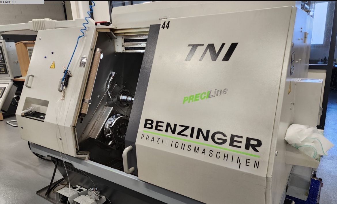 gebrauchte Maschinen sofort verfügbar CNC Drehmaschine BENZINGER TNI B 6