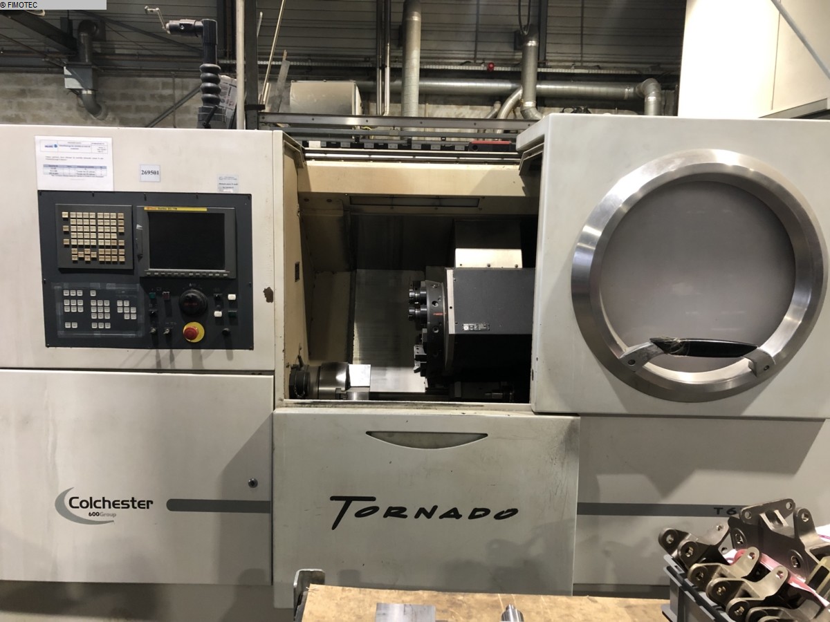 gebrauchte Maschinen sofort verfügbar CNC Drehmaschine COLCHESTER TORNADO T 6M