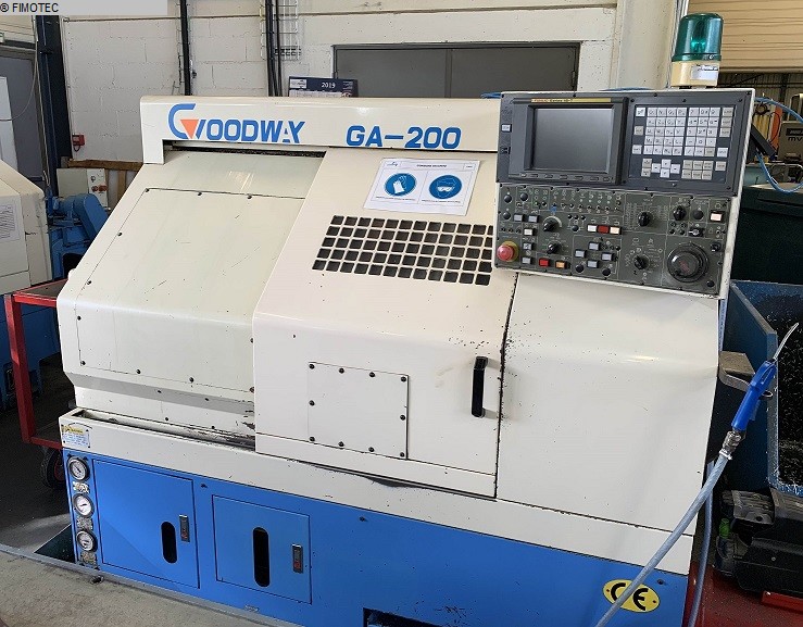 gebrauchte Maschinen sofort verfügbar CNC Drehmaschine GOODWAY GA 200