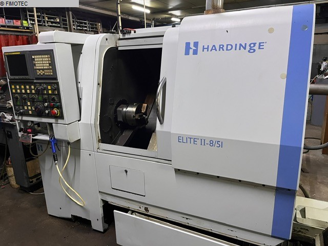 gebrauchte Maschinen sofort verfügbar CNC Drehmaschine HARDINGE ELITE  8/51