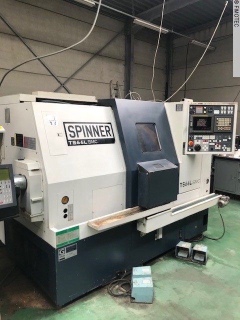 gebrauchte Maschinen sofort verfügbar CNC Drehmaschine SPINNER TS 66 L SMC