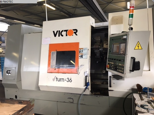 gebrauchte Maschinen sofort verfügbar CNC Drehmaschine - Schrägbettmaschine VICTOR VTurn 36