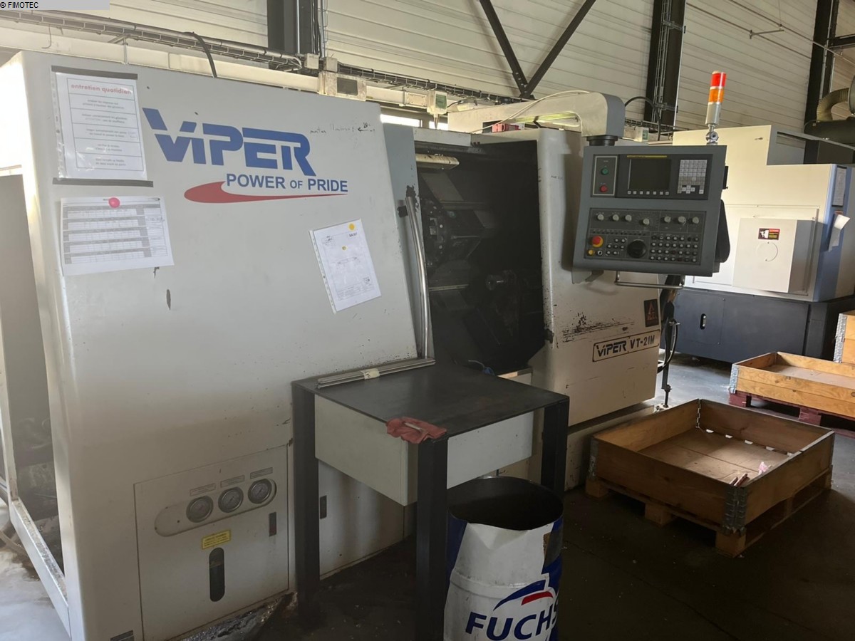 used Metal Processing CNC Lathe VIPER VT 21 M