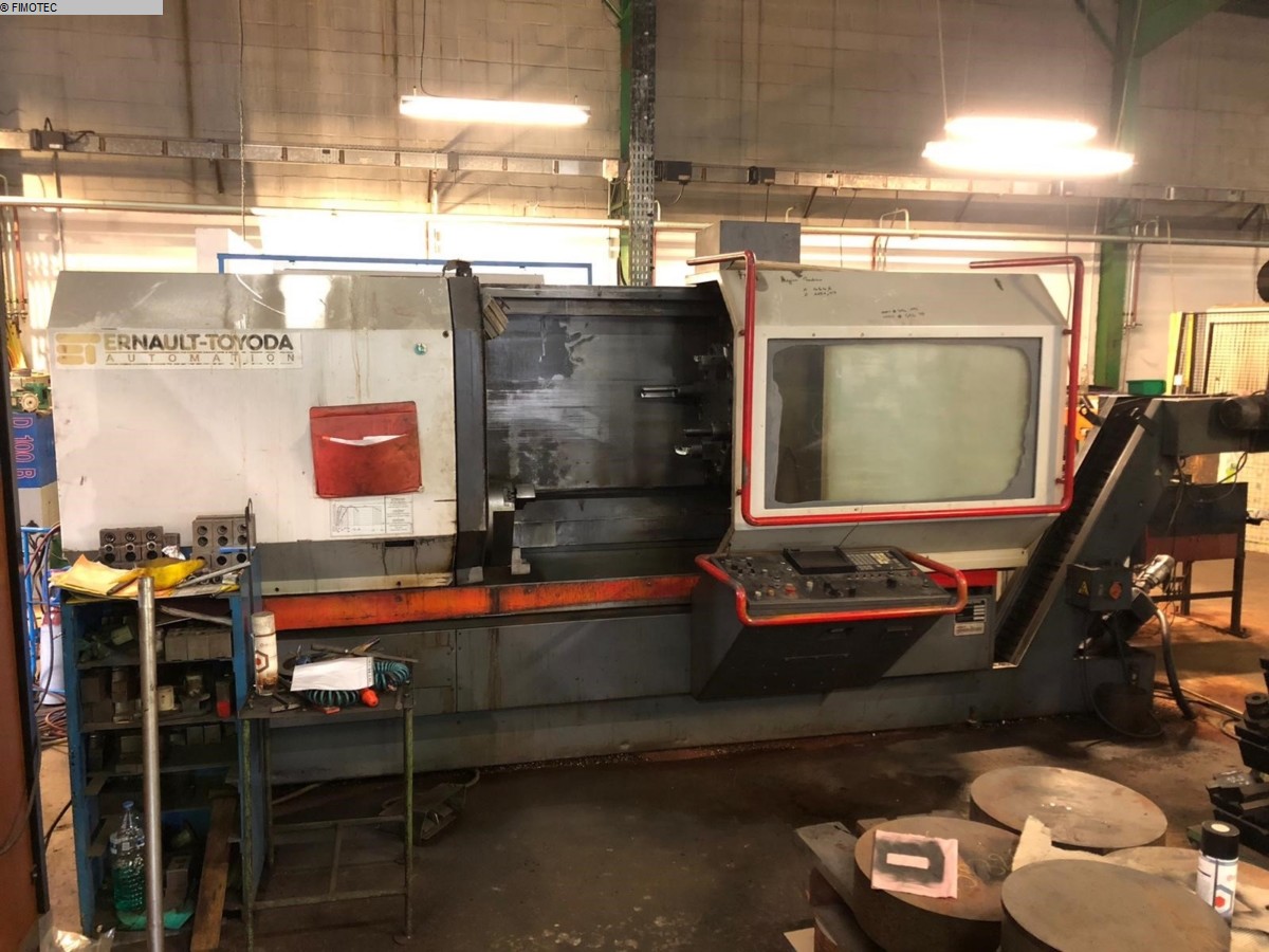 used Metal Processing CNC Lathe - Inclined Bed Type ERNAULT TOYODA HES 52