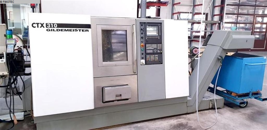 used Metal Processing CNC Lathe - Inclined Bed Type GILDEMEISTER CTX 310 V1