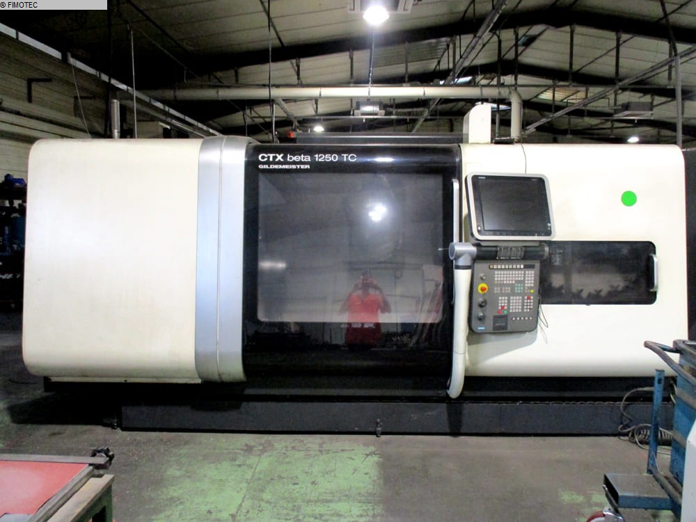 used Metal Processing CNC Turning- and Milling Center DMG-GILDEMEISTER CTX beta 1250 TC
