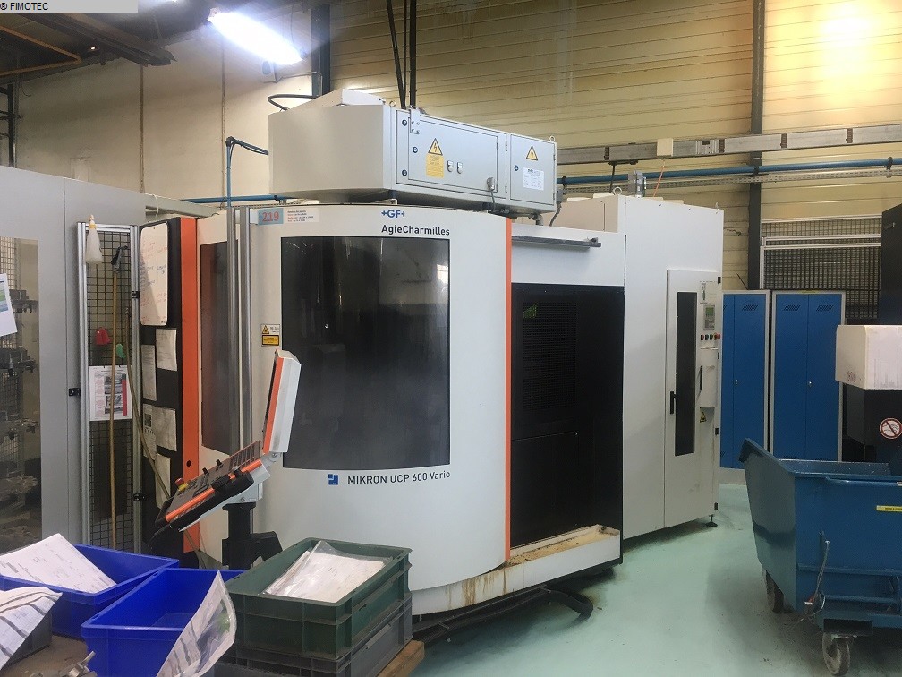 used Metal Processing Machining Center - Universal MIKRON AGIE CHARMILLES UCP 600 Vario