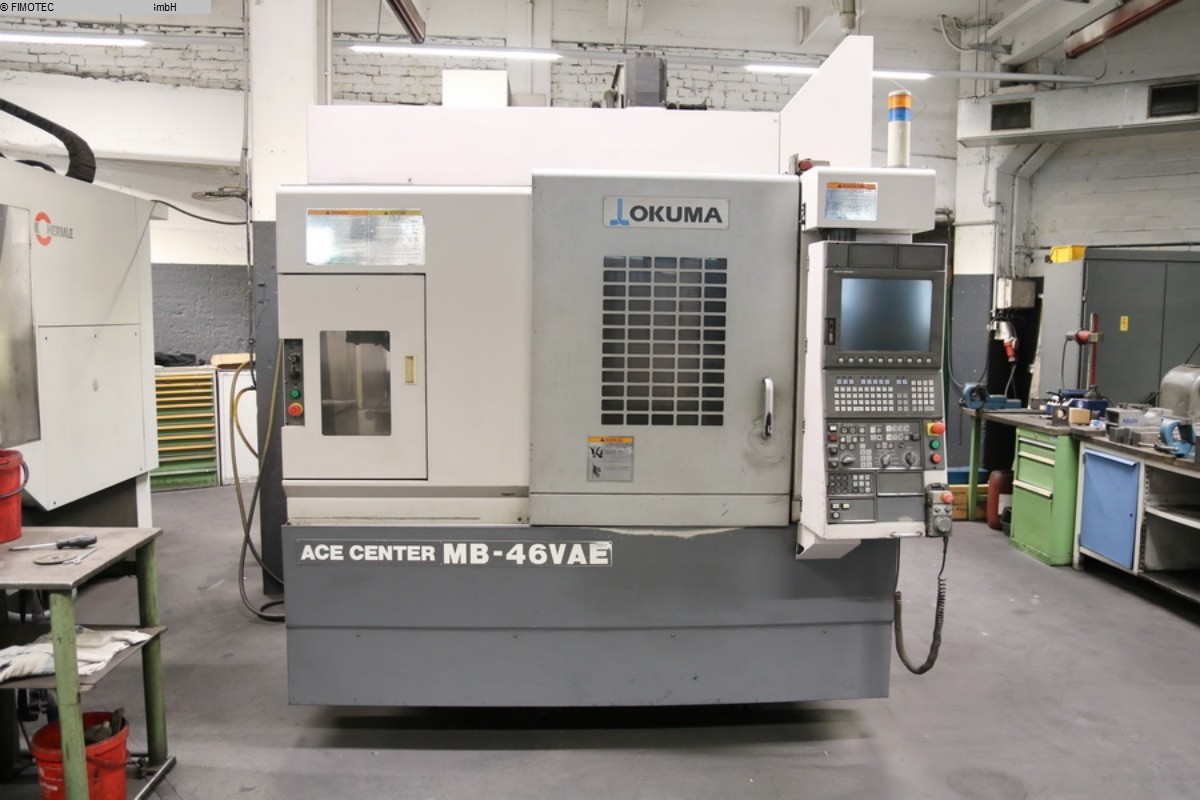 used Metal Processing Machining Center - Vertical OKUMA MB 46 VAE