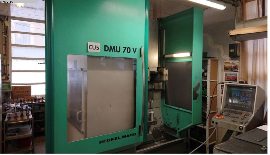 gebrauchte Metallbearbeitungsmaschinen Bearbeitungszentrum - Universal DMG DMU 70 V
