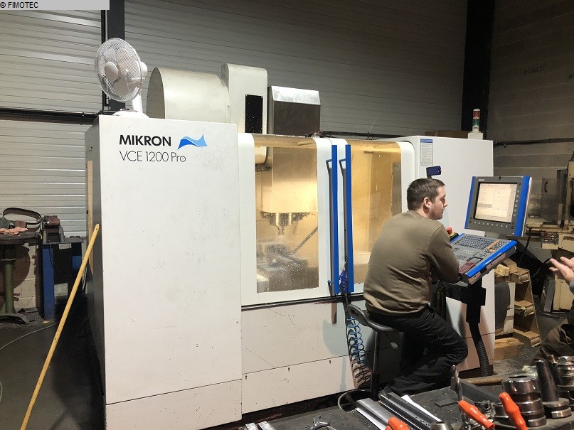gebrauchte Metallbearbeitungsmaschinen Bearbeitungszentrum - Vertikal MIKRON VCE 1200