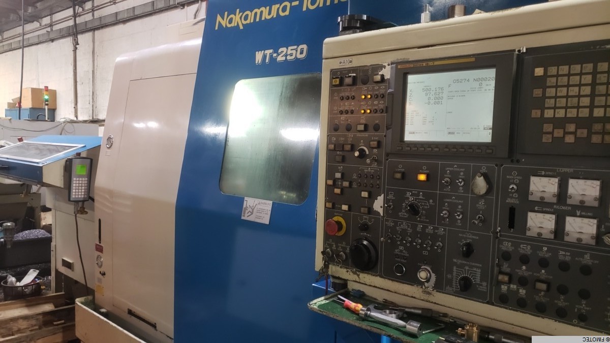 gebrauchte Metallbearbeitungsmaschinen CNC Drehmaschine NAKAMURA WT 250 Y