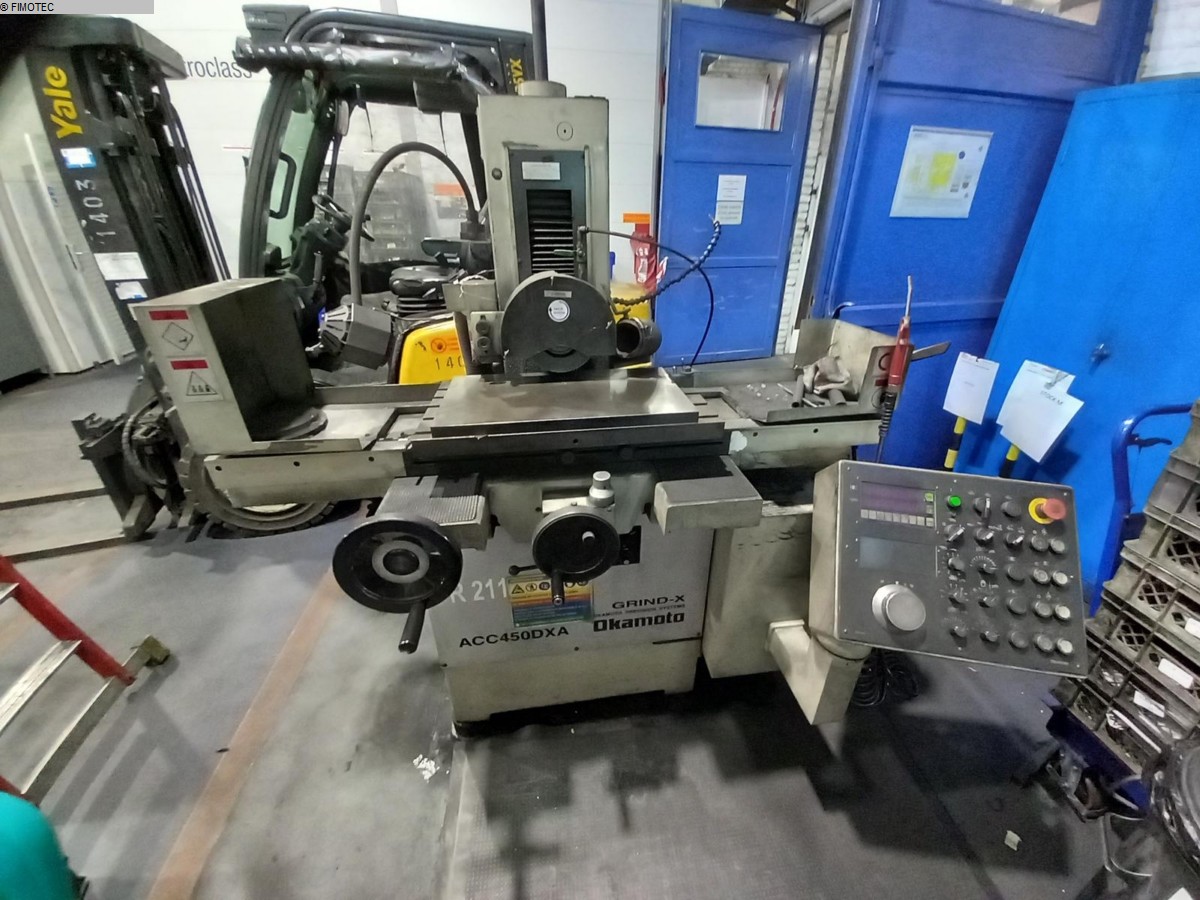 gebrauchte Metallbearbeitungsmaschinen Flachschleifmaschine - Horizontal Okamoto ACC 450 DXA