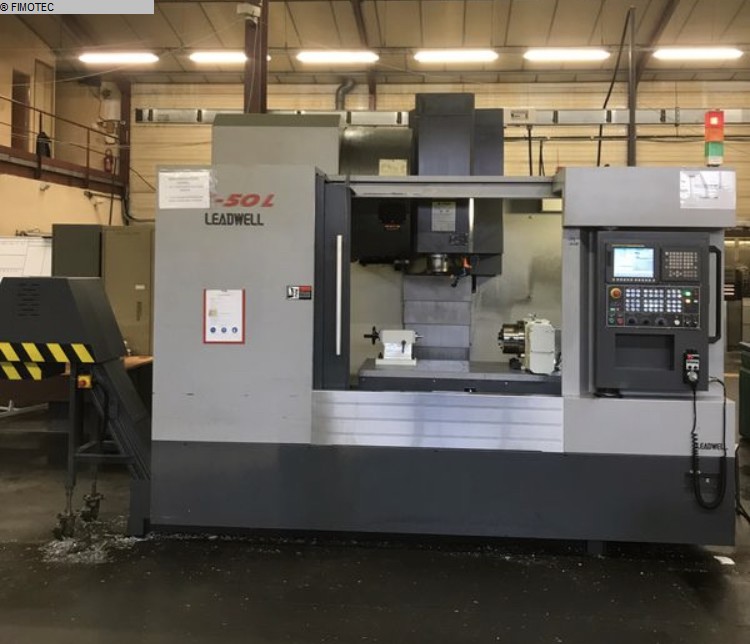 used Boring mills / Machining Centers / Drilling machines Machining Center - Vertical LEADWELL V 50 l