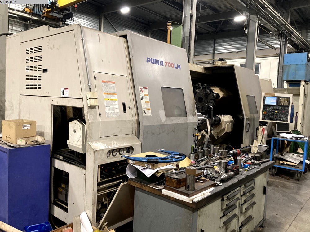 used Lathes CNC Turning- and Milling Center DOOSAN DAEWOO PUMA 700 LM