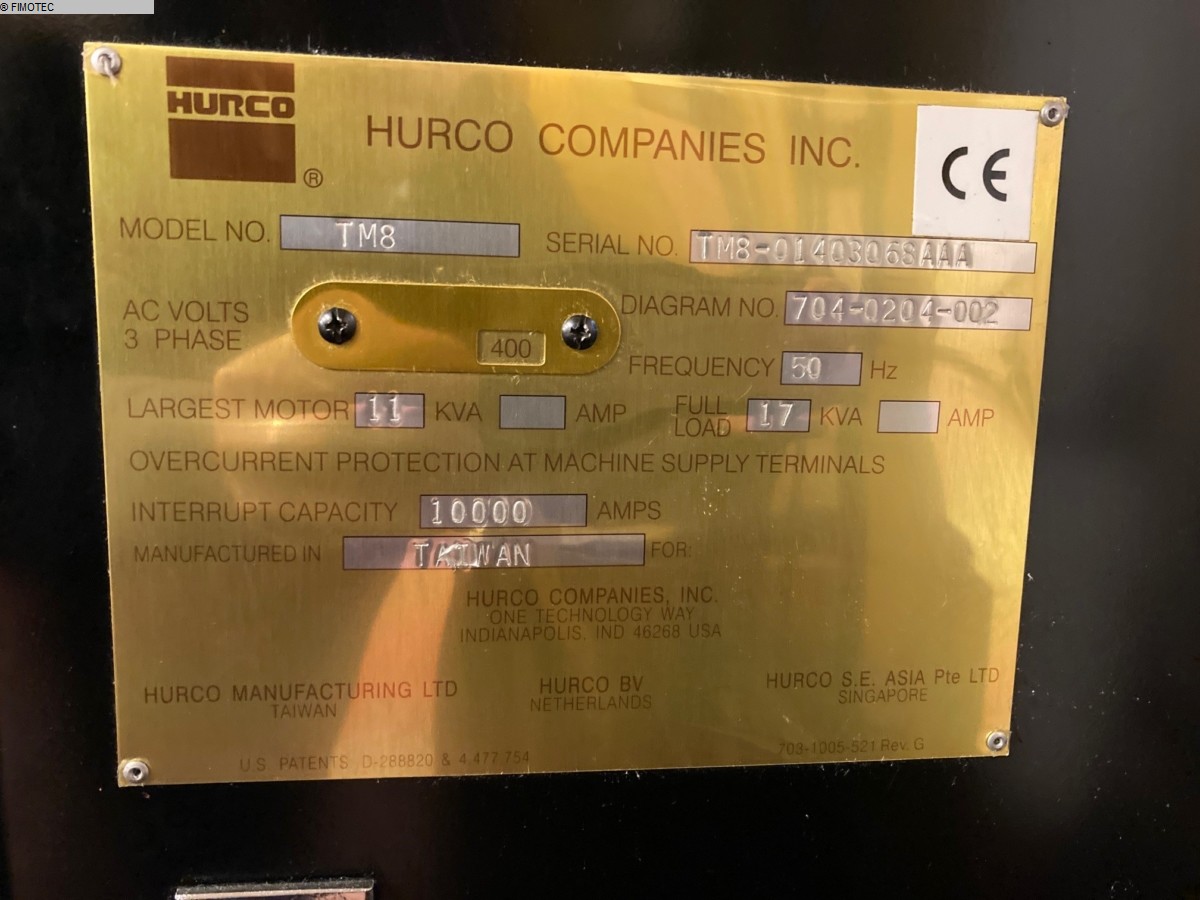 Tornio CNC usato HURCO TM8