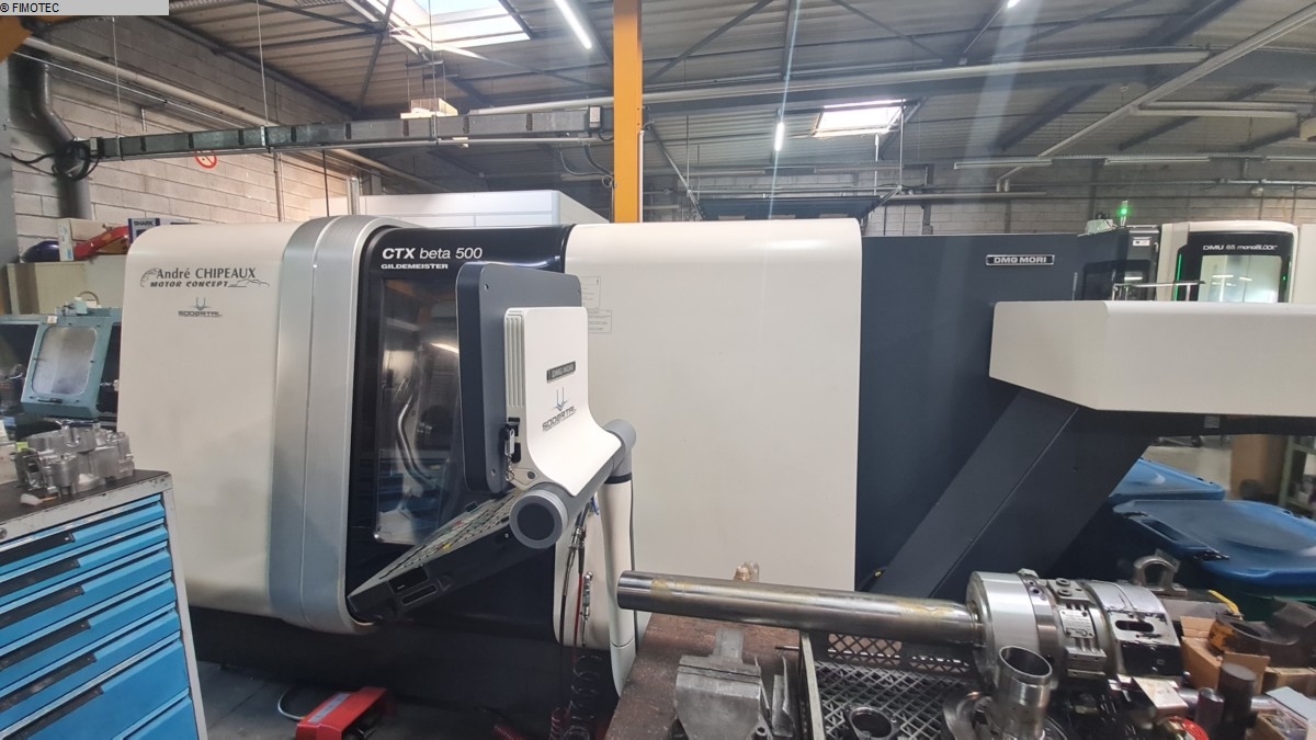 used Lathes CNC Turning- and Milling Center GILDEMEISTER CTX beta 500