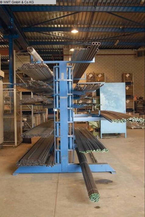 used Conveying and storage technology Long goods shelves GUSTOS D-5-3000-D