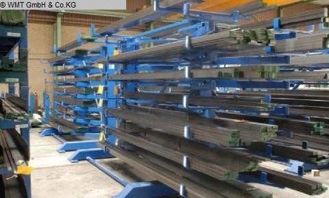 used Conveying and storage technology Long goods shelves GUSTOS D-6-D-2-2000