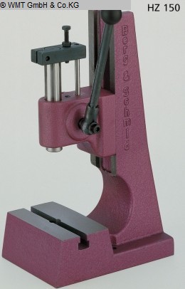 gebrauchte  Handhebelpresse BERG & SCHMID HZ 250