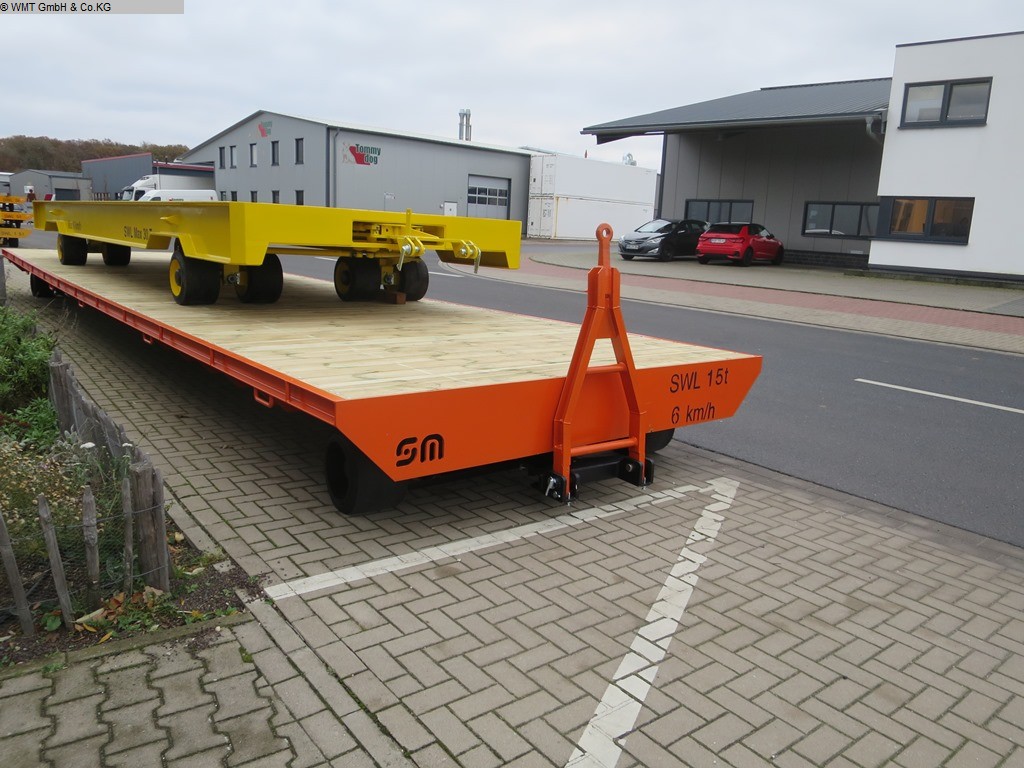 used Conveying and storage technology Heavy-duty trailers WMT D15/12,0 x 3,0