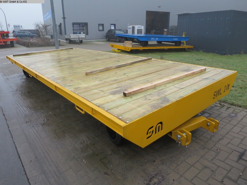 used Conveying and storage technology Heavy-duty trailers WMT D20/6,0 x 2,45