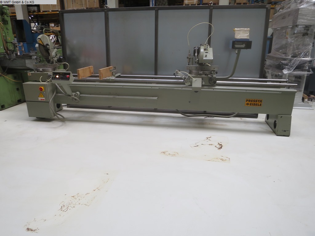 used Machines available immediately Double Mitre Box Saw PRESSTA-EISELE Norma VIS