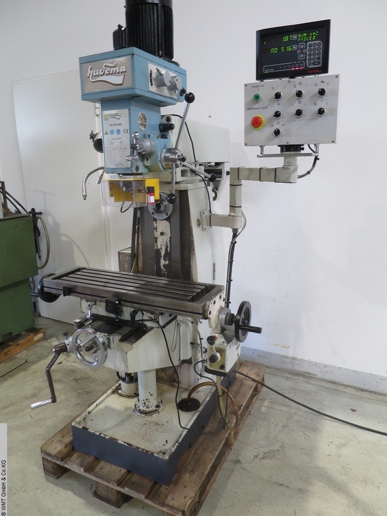 used Machines available immediately Drilling and Milling M/C HUVEMA HU.25 VHG