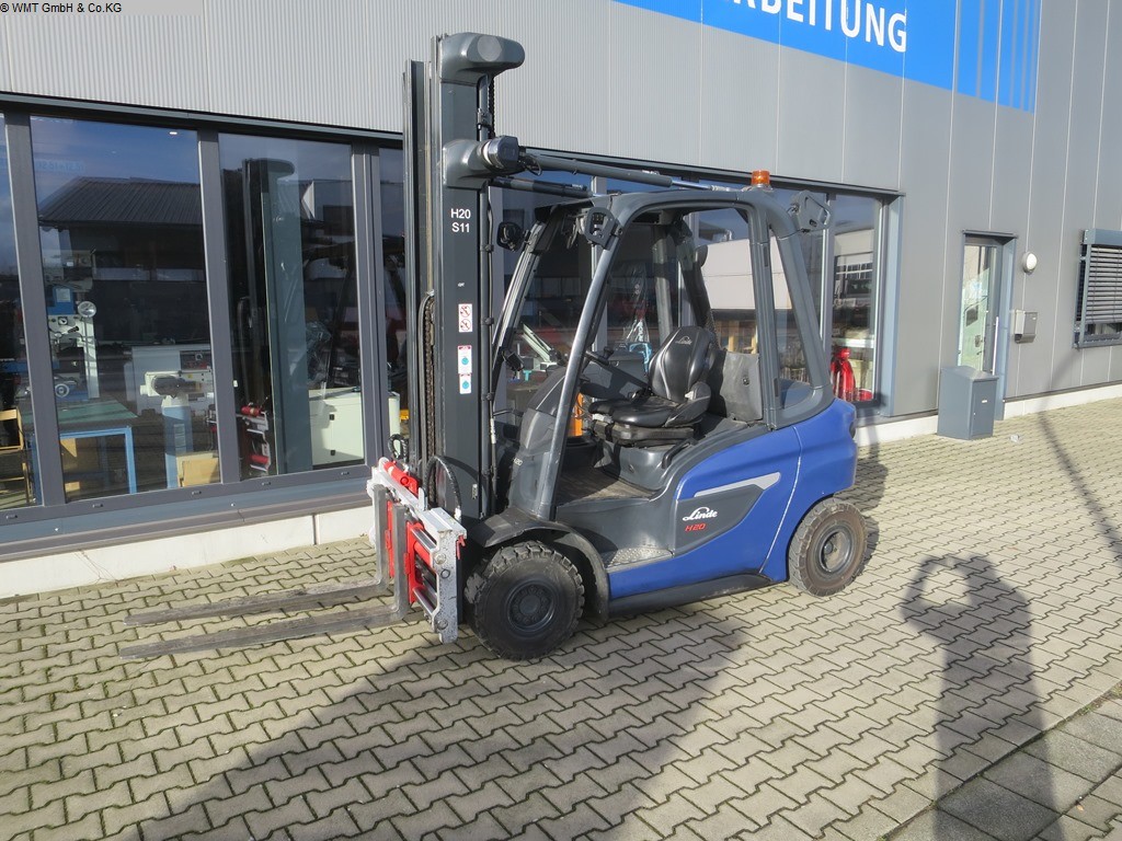 used Machines available immediately Forklift Diesel LINDE - DIESEL H 20 D