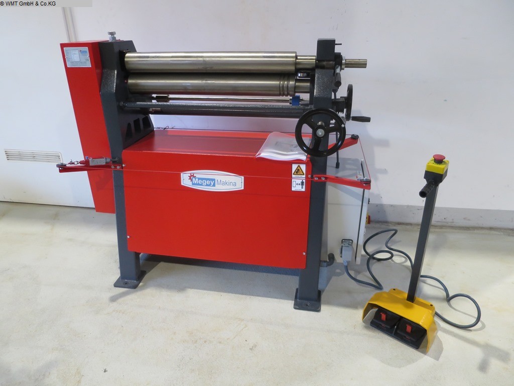 used Machines available immediately Rolls bending machine - 3 Rolls MEGEY MRM 90-700/3.5