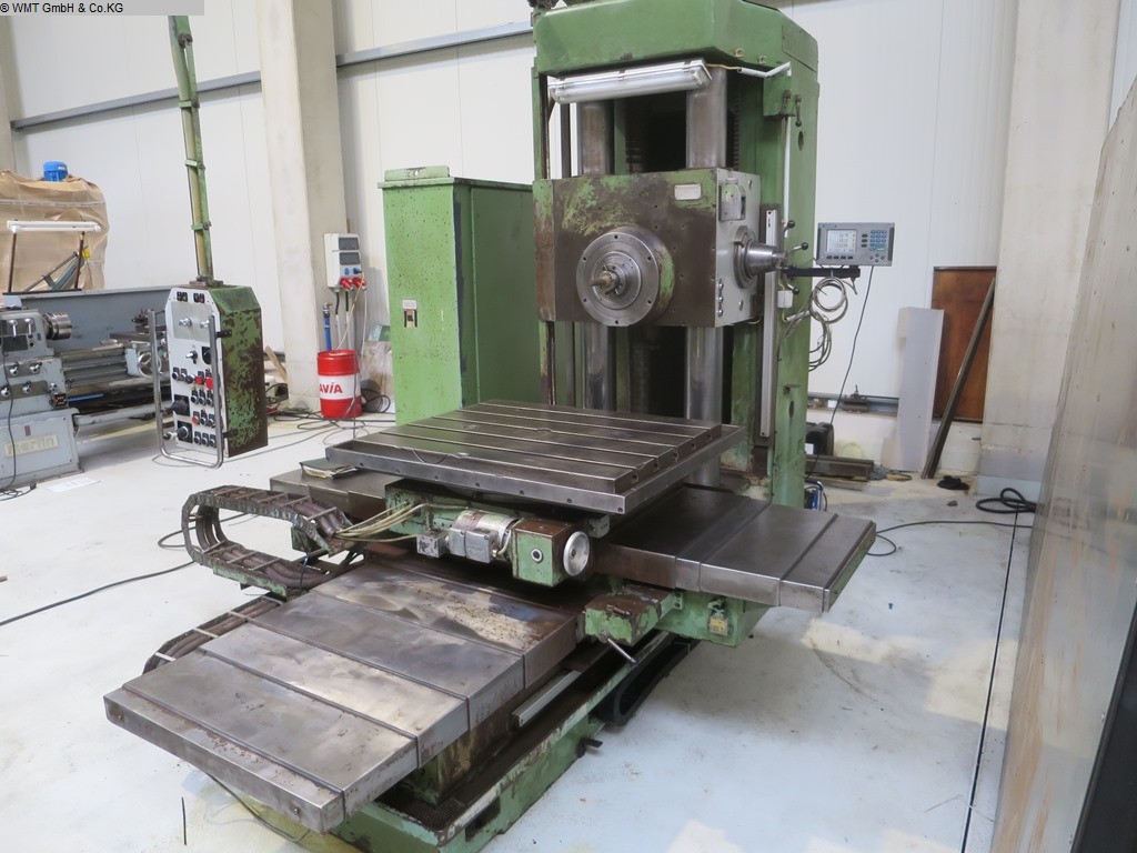 used Machines available immediately Table Type Boring and Milling Machine SCHARMANN FB 75