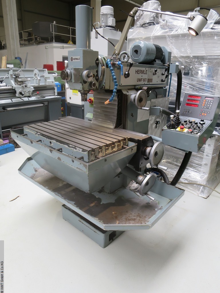used Machines available immediately Tool Room Milling Machine - Universal HERMLE UWF 801