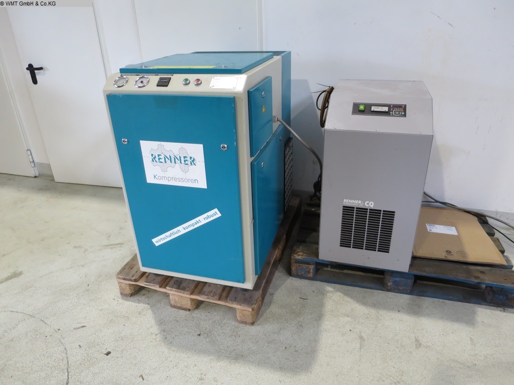 used Machines available immediately screw compressor RENNER RS 15