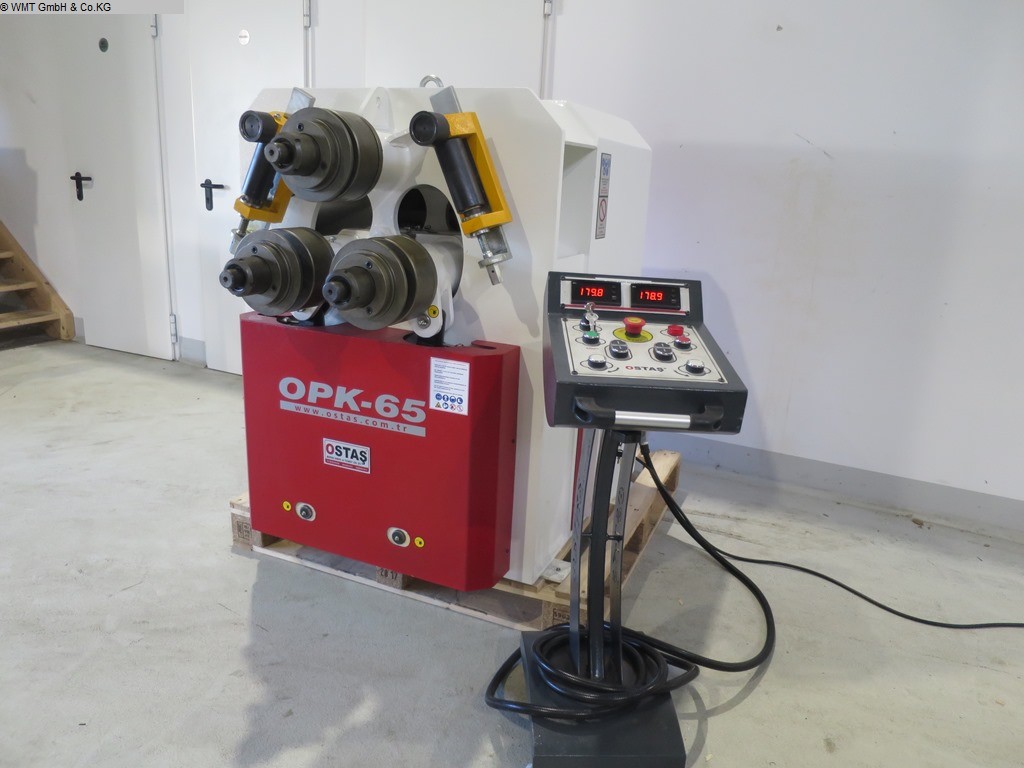 gebrauchte Maschinen sofort verfügbar Profil- Ring- Biegemaschine OSTAS OPK 65