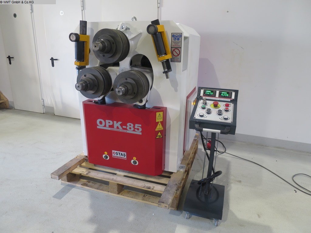 gebrauchte Maschinen sofort verfügbar Profil- Ring- Biegemaschine OSTAS OPK 85