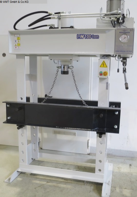 gebrauchte Maschinen sofort verfügbar Werkstattpressen - hydraulisch INTEMACH HD 100 - 1000