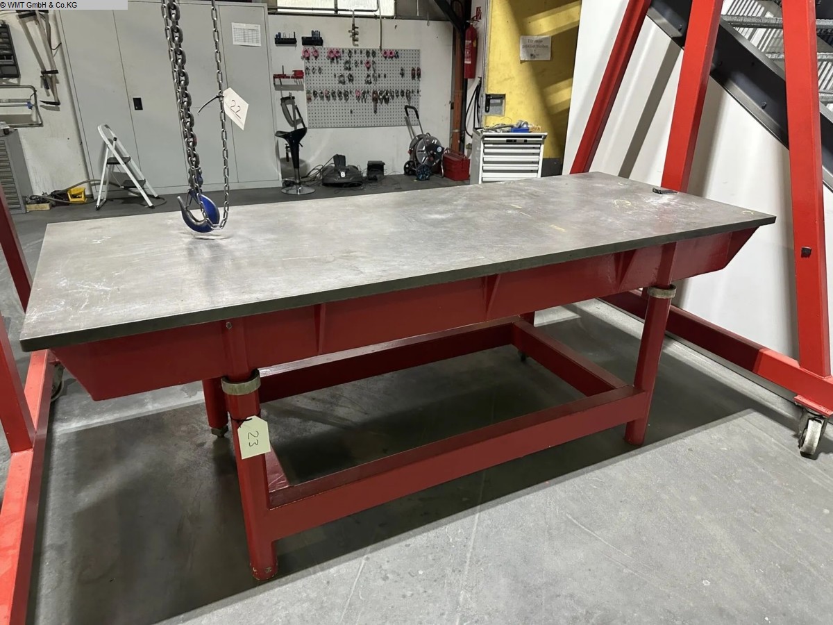 used Metal Processing Welding Table SCHLAK 15/10