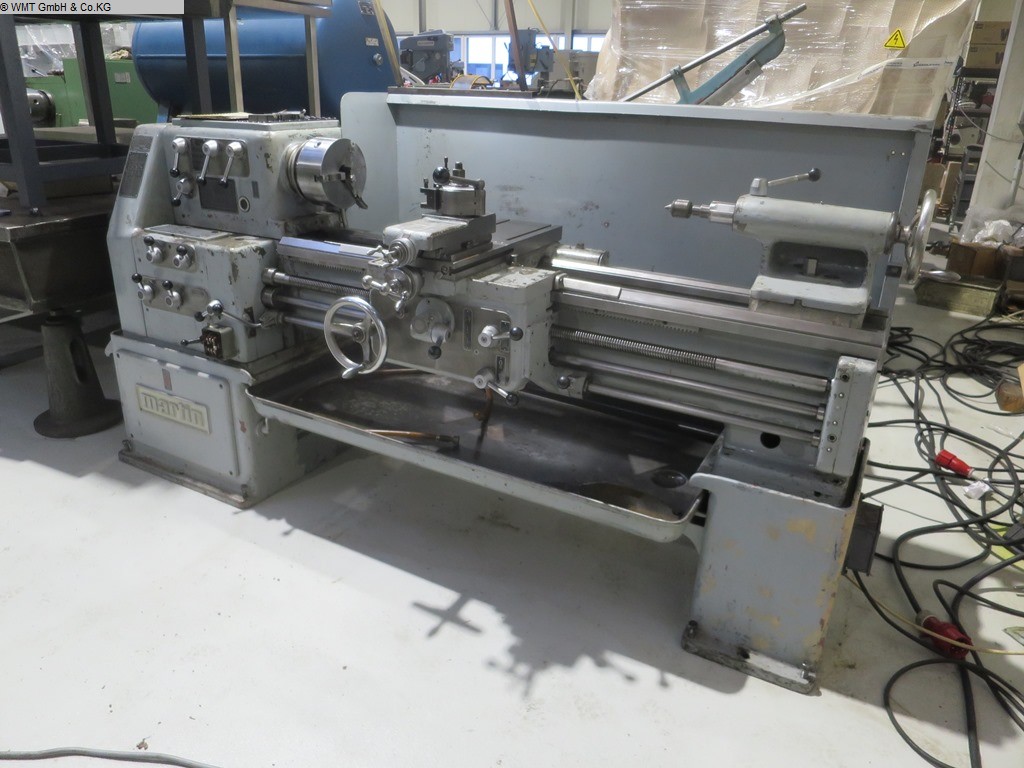 gebrauchte Metallbearbeitungsmaschinen Leit- und Zugspindeldrehmaschine MARTIN KM 200
