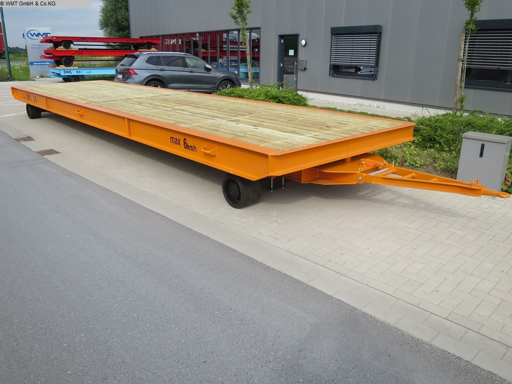 used Tools and industrial equipment Heavy-duty trailers WMT D15/10,0 x 2,45