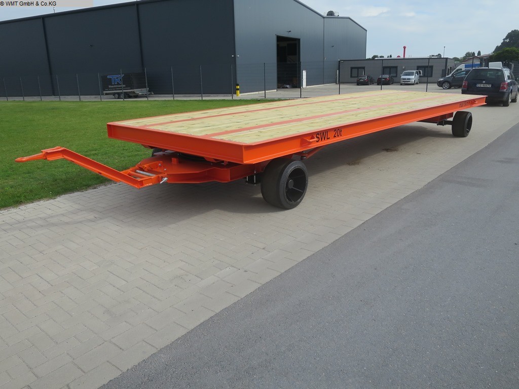 used  Heavy-duty trailers WMT D20/8,0 x 2,45