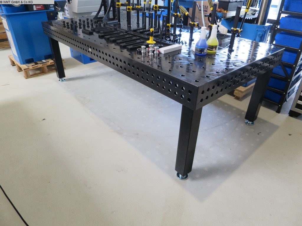 used  Welding Table SIEGMUND 750V - 2,4 x 1,2 /22
